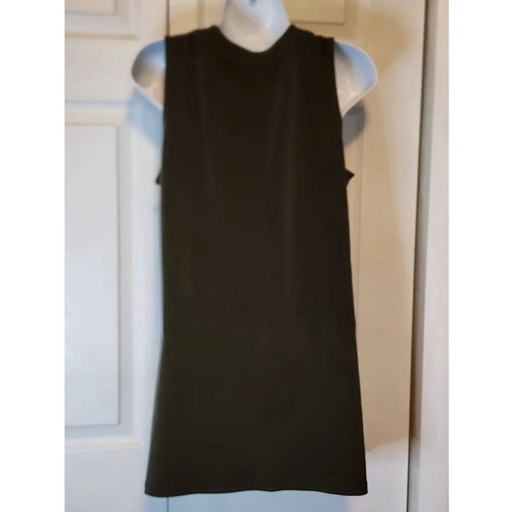 Michael Kors Sleevless Olive Blouse - Picture 4 of 7